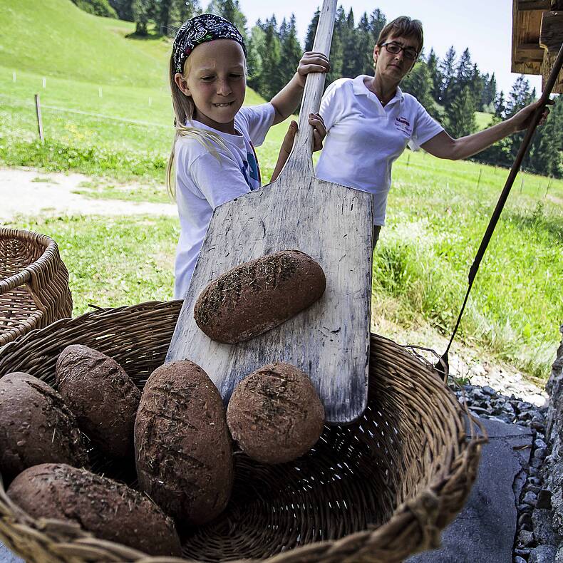 Brot backen im Lesachtal