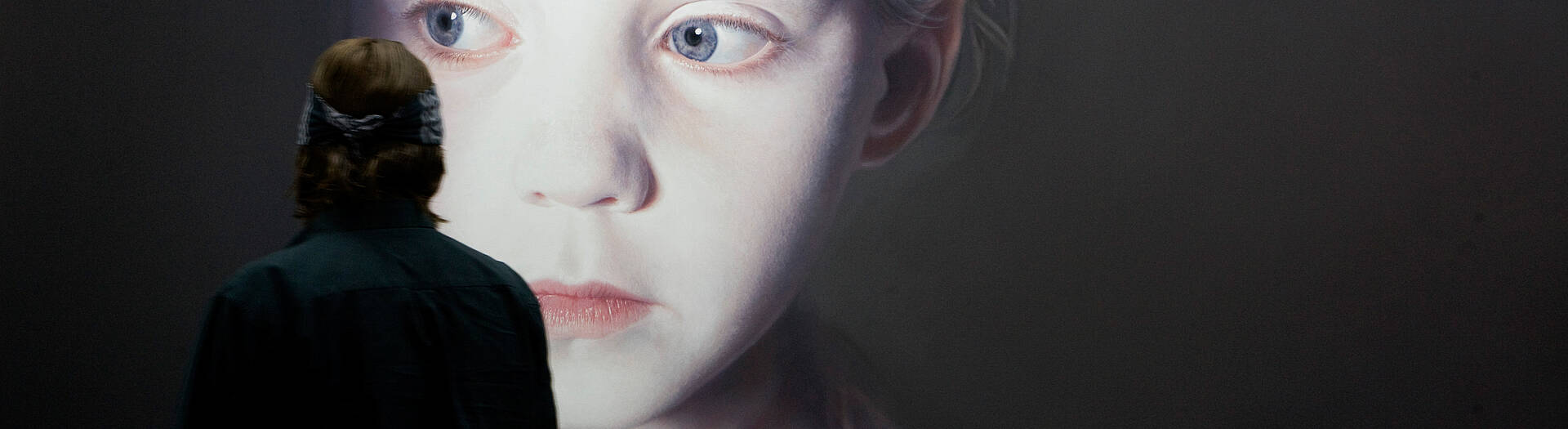 Gottfried Helnwein im Werner Berg Museum in Bleiburg