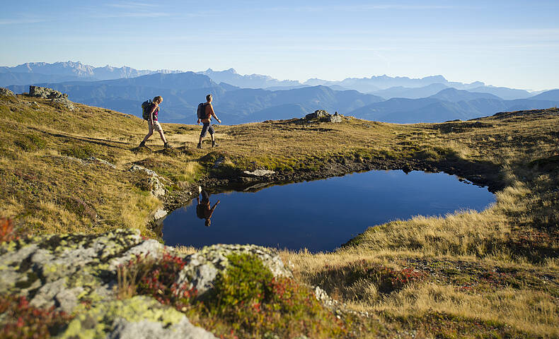 Genusswanderung am Alpe Adria Trail in der Region Millstaetter See