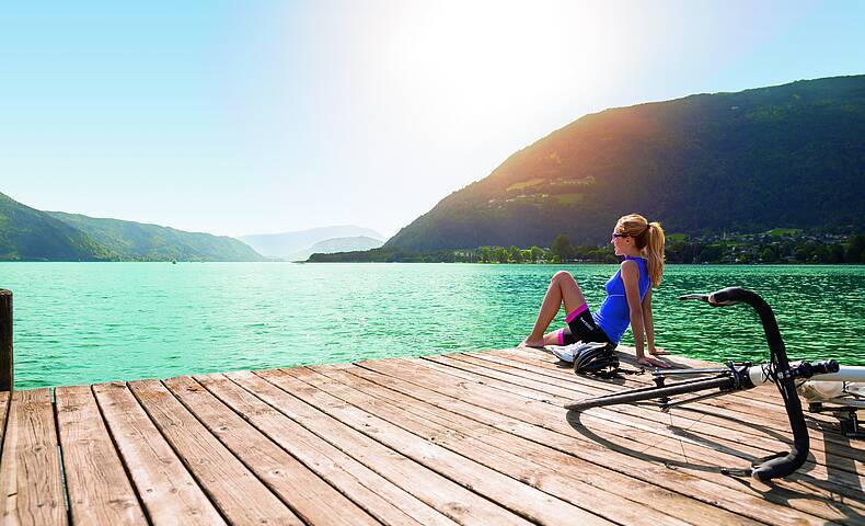 Biken am Ossiacher See