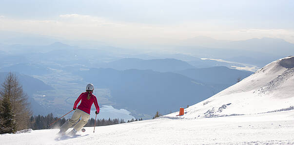 Sonnenskilauf auf der Gerlitzen Alpe