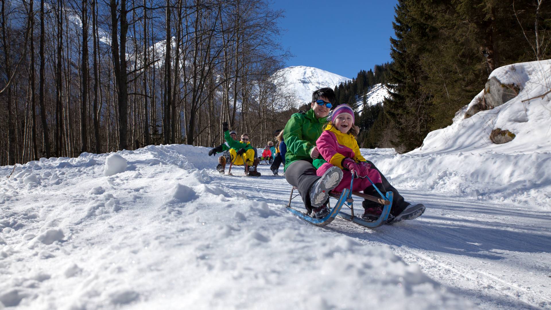 Rodelspass im Nationalpark Hohe Tauern