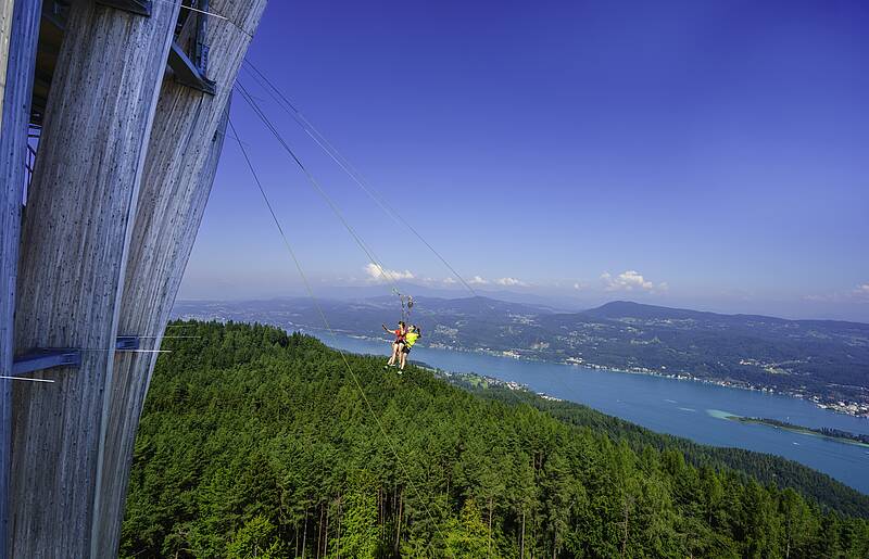 Pyramidenkogel in Keutschach Peter Pan