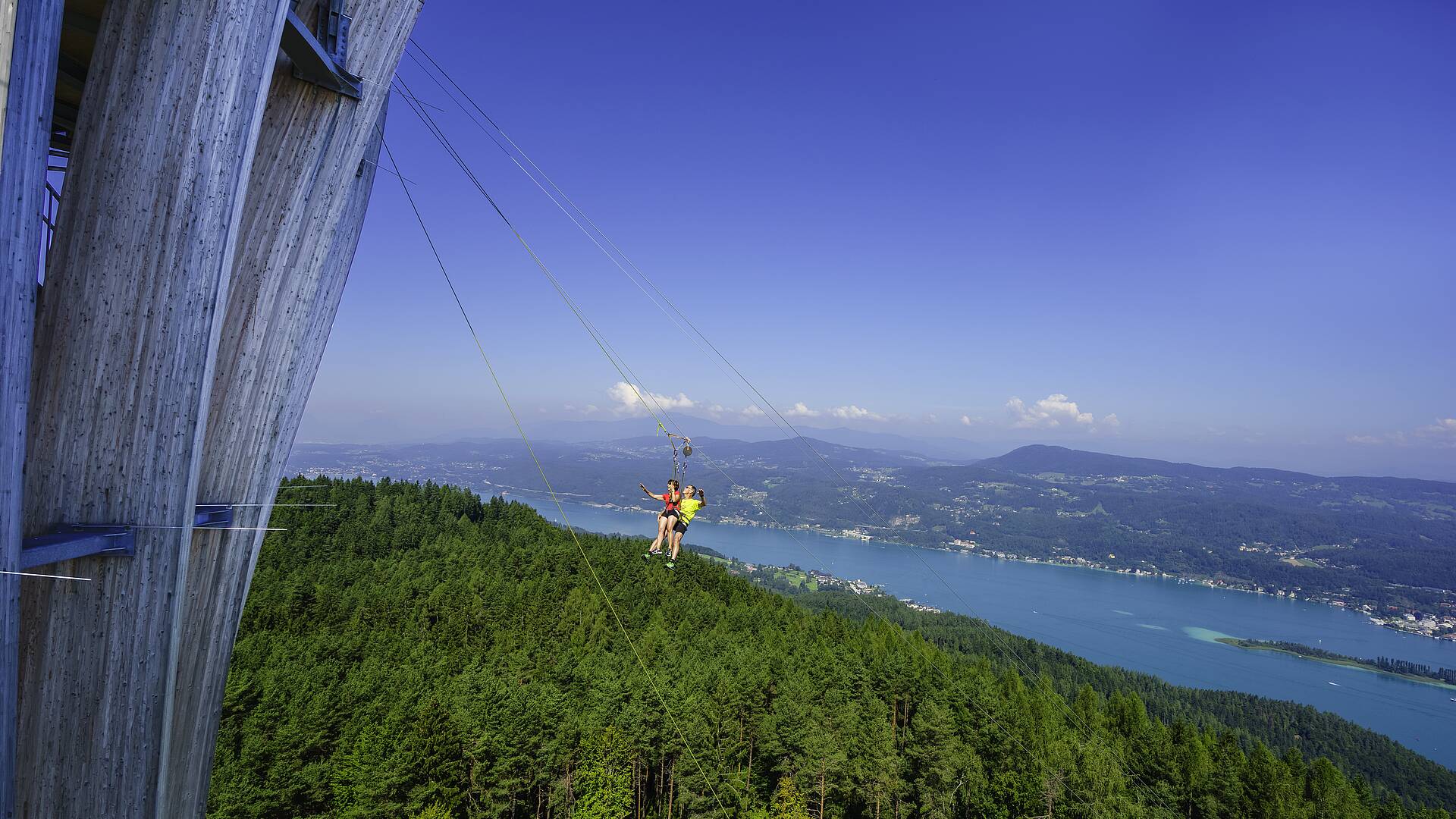 Pyramidenkogel in Keutschach Peter Pan