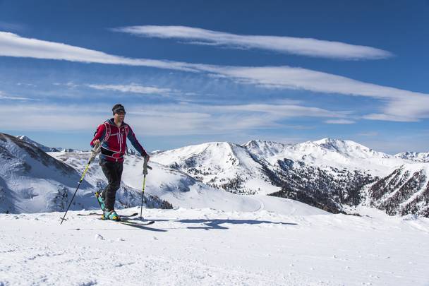 <p>Skitouren in Kärnten, Nockberge Trail, Innerkrems</p>