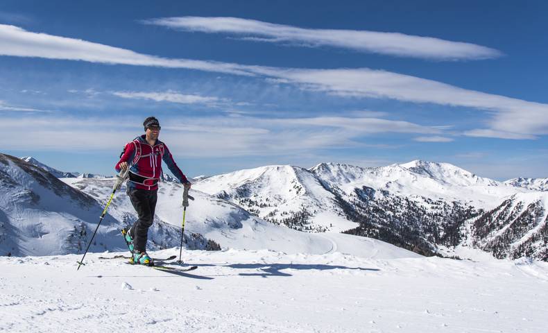 <p>Skitouren in Kärnten, Nockberge Trail, Innerkrems</p>