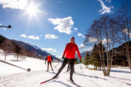 Cross-country skiing in Bad Kleinkirchheim