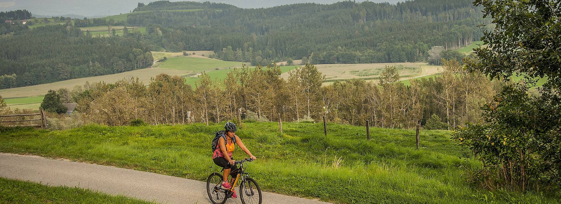 Radfahren in Kappel am Krappfeld in Mittelkärnten