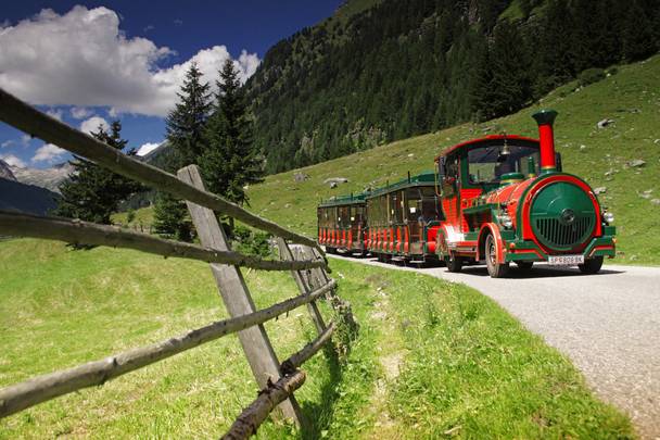 Tschu-Tschu Bahn im Pöllatal