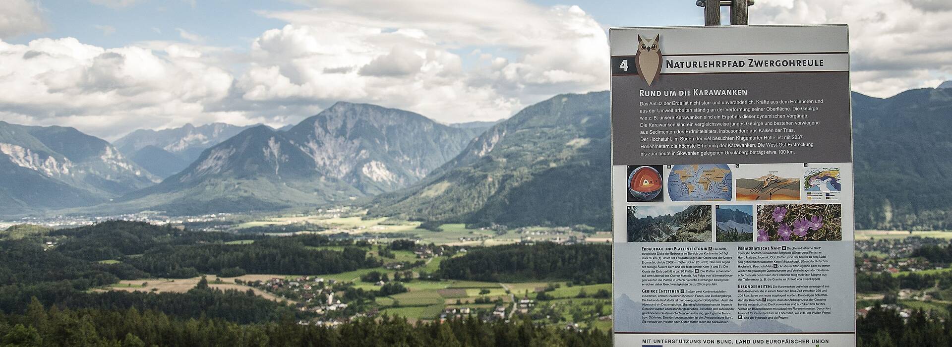 Zwergorheulen Naturlehrpfad in Köttmannsdorf im Rosental