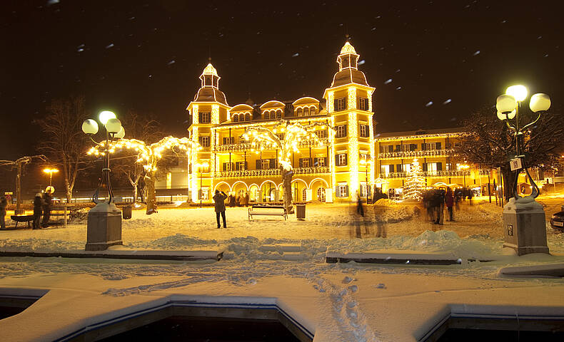 Schlosshotel im Advent in Velden am Wörthersee