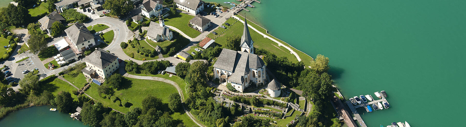 Blick auf Maria Wörth am Wörthersee