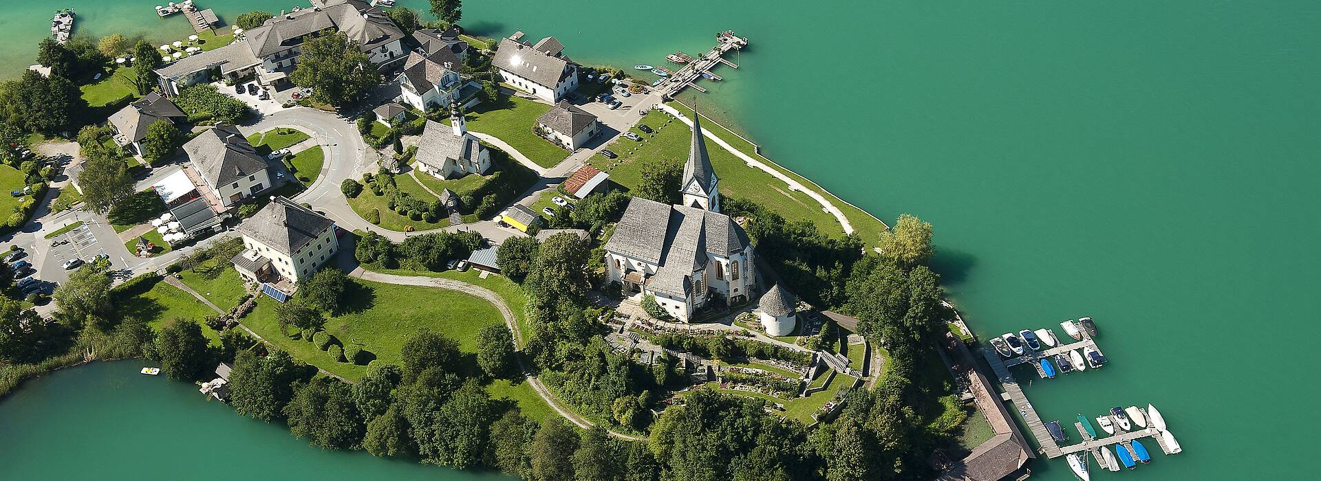 Blick auf Maria Wörth am Wörthersee