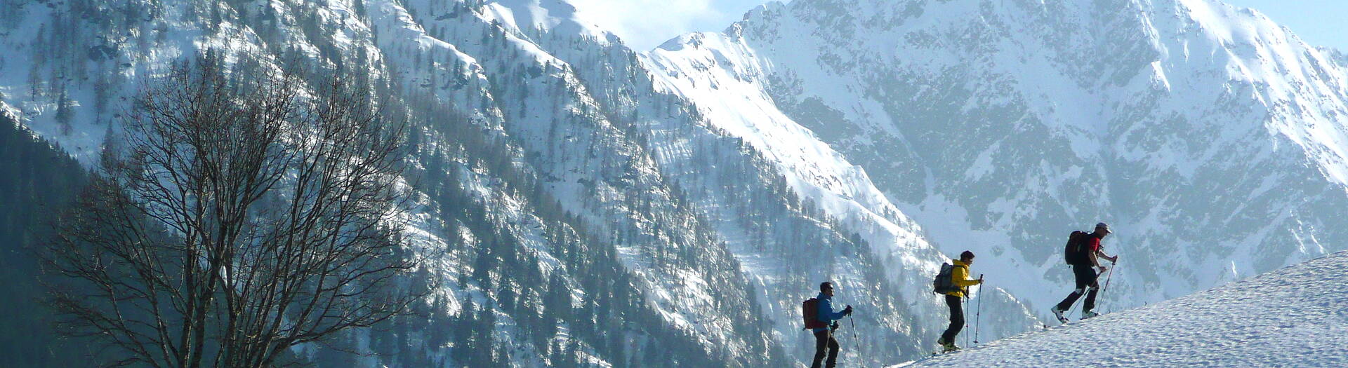 Skitour im Lesachtal in der Naturarena Kärnten