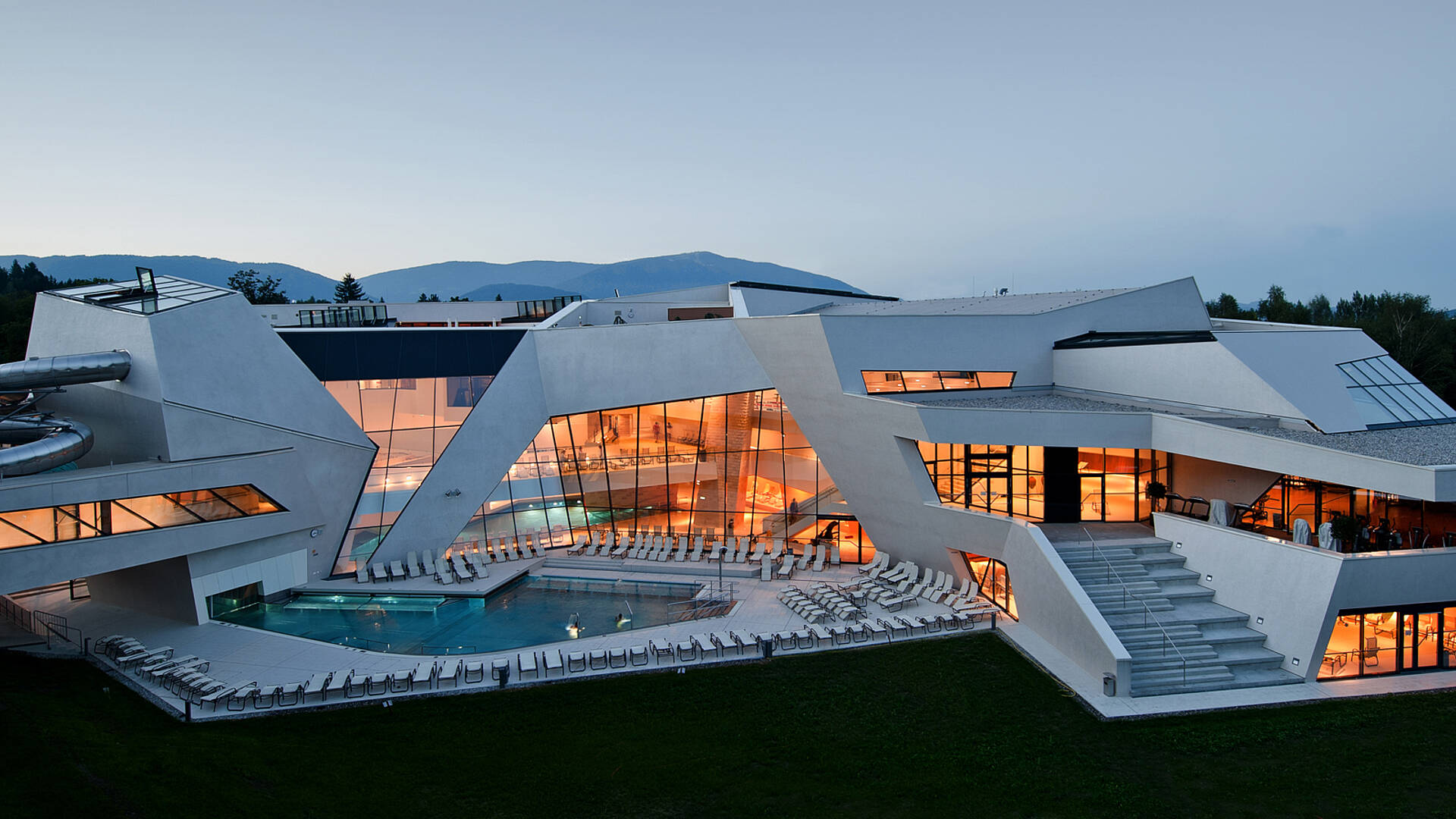 Die Kärnten Therme in Villach, Österreichs modernste Erlebniswelt