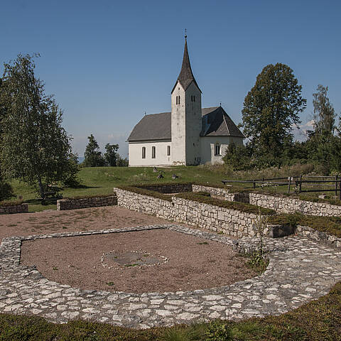 Hemmaberg in Globasnitz in Südkärnten Klopeiner See