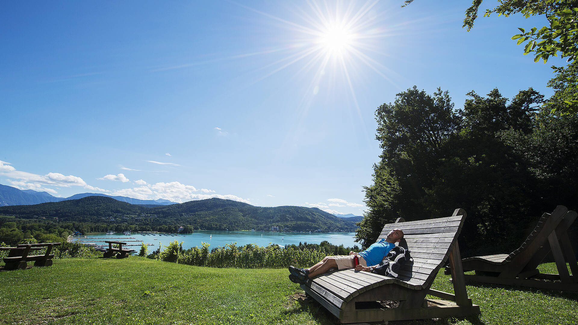 Seenwandern Wörthersee Sommer 2012