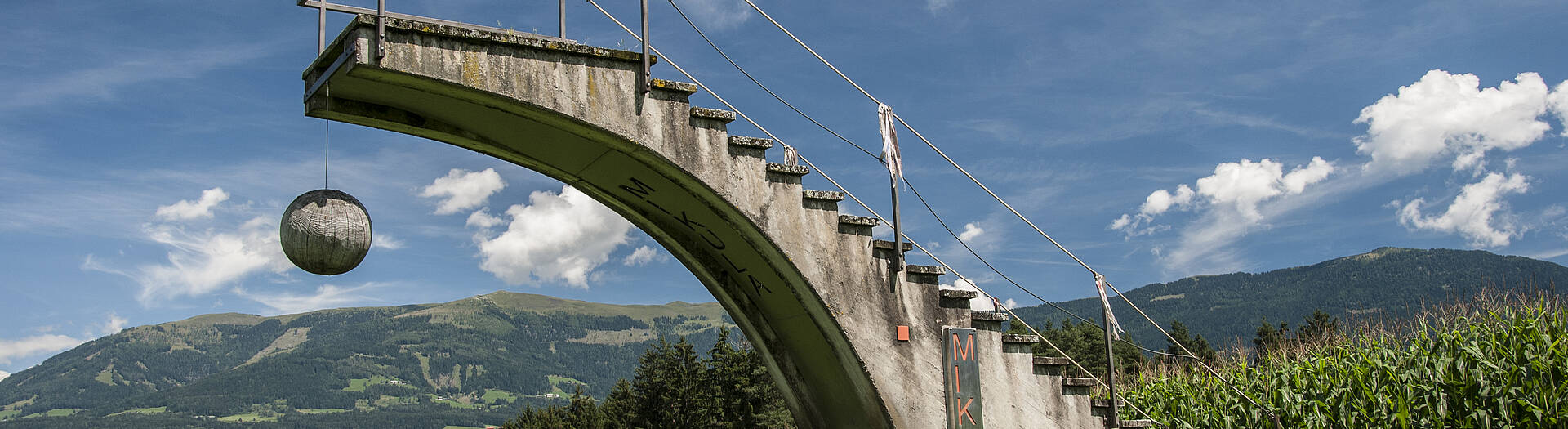 Paternion in der Region Villach mit der Himmelstreppe