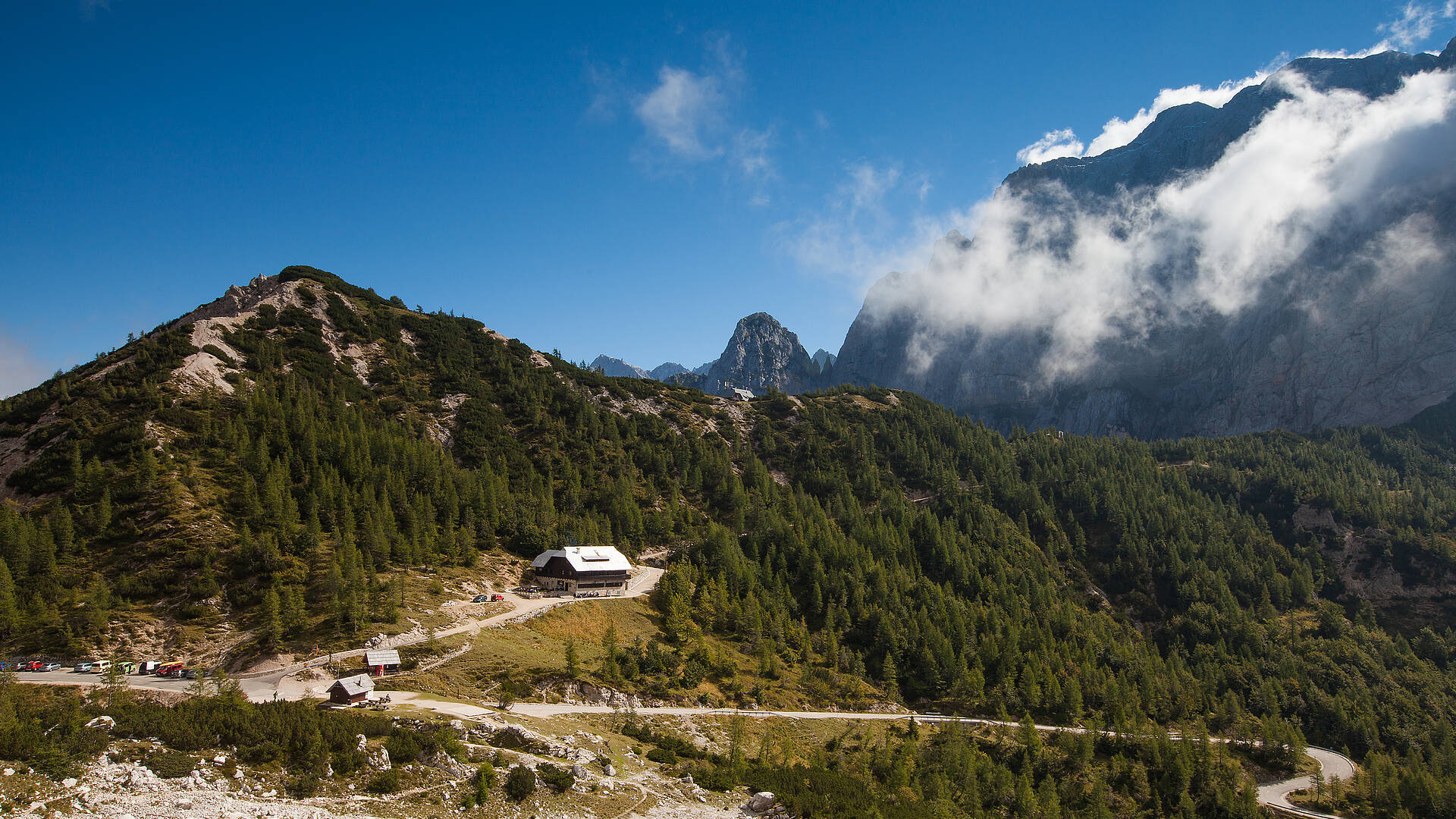 Vršič-Pass: die Verbindung zwischen Kranjska Gora und dem Soča-Tal