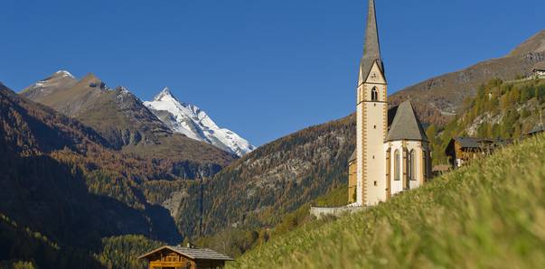 Kirche in Heiligenblut, Großglockner