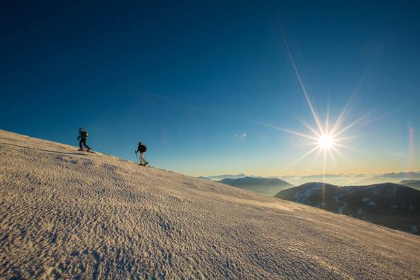 Skitourengenuss am Falkert