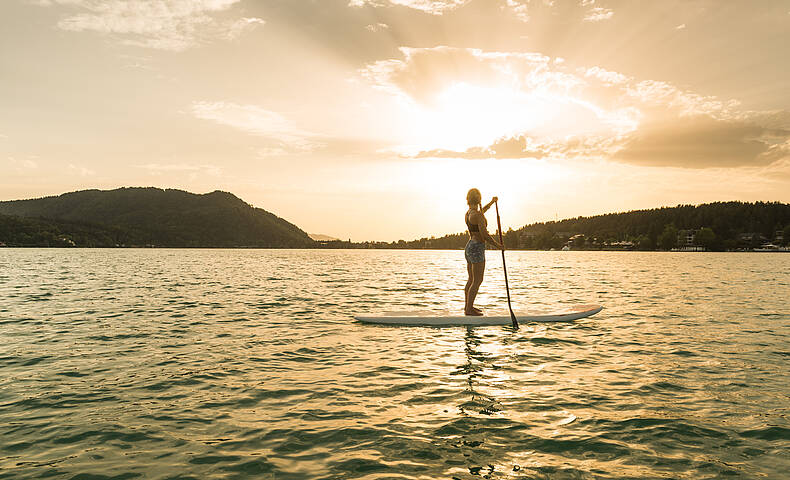 Klopeiner See Stand up Paddling