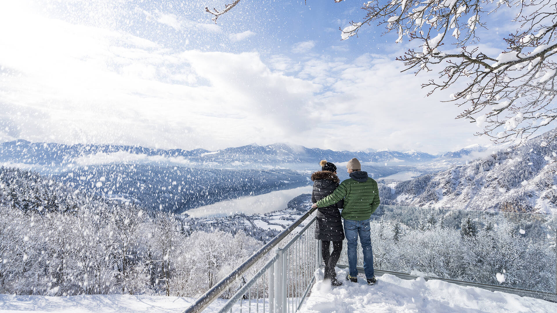 Winter am Millstaettersee