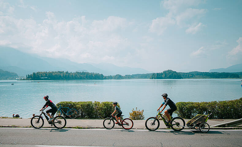 E Bike Faaker See Familie 