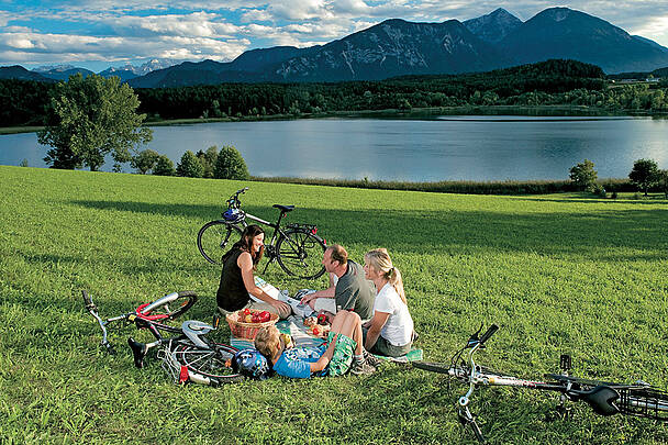 Radfahren mit der Familie