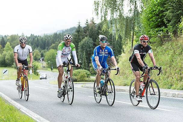 Rennradfahren im Rosental