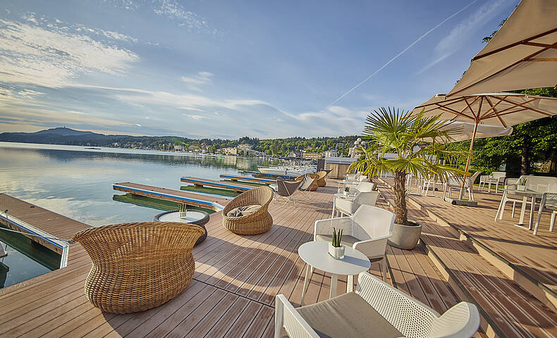 Falkensteiner Schlosshotel Velden am Wörthersee_Sonnenterrasse