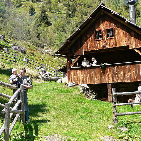 Bauernhof Auernig Unsere Almhuette