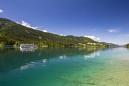 Weissensee boat services. Sailing and boating in Carinthia