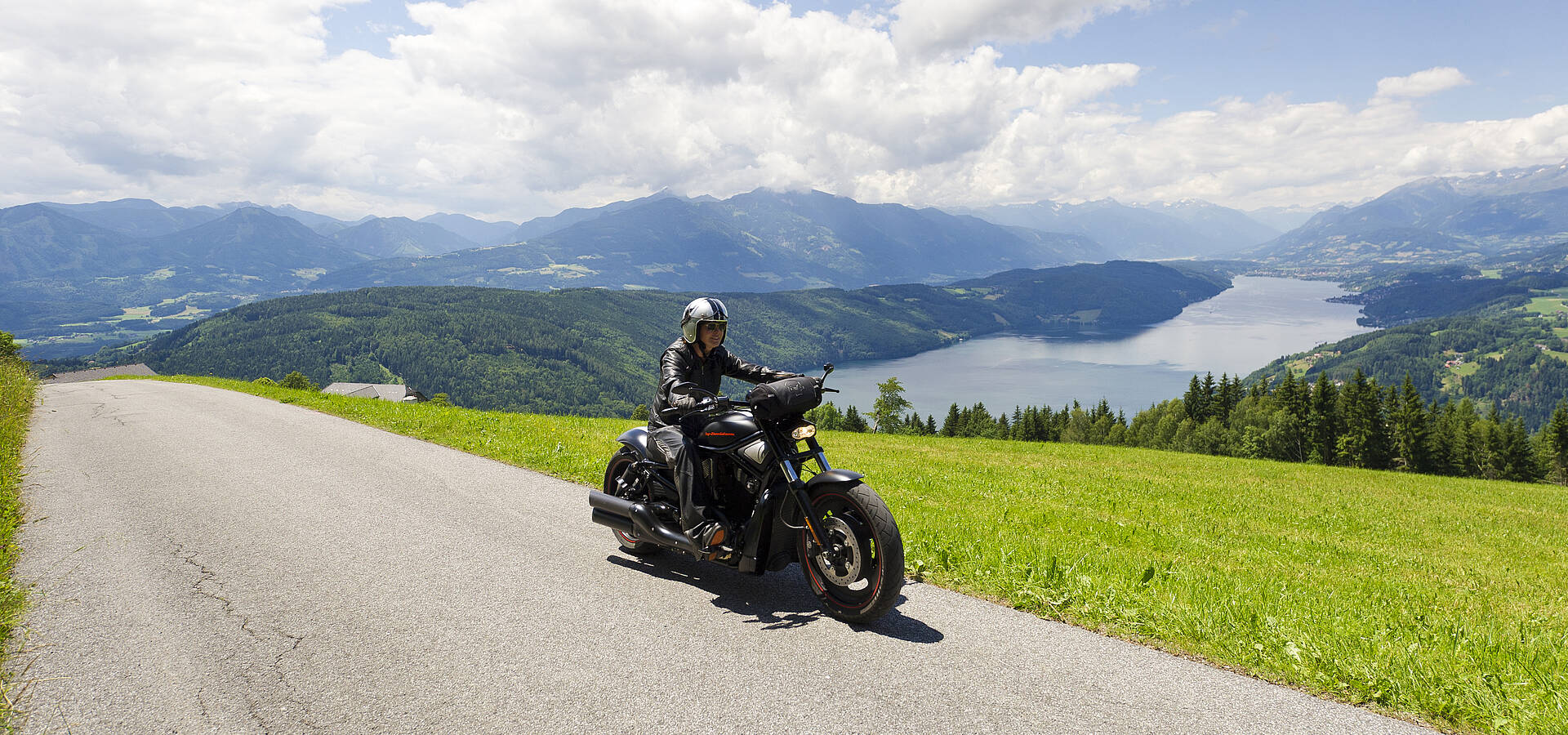 Motorrad Millstaetter See