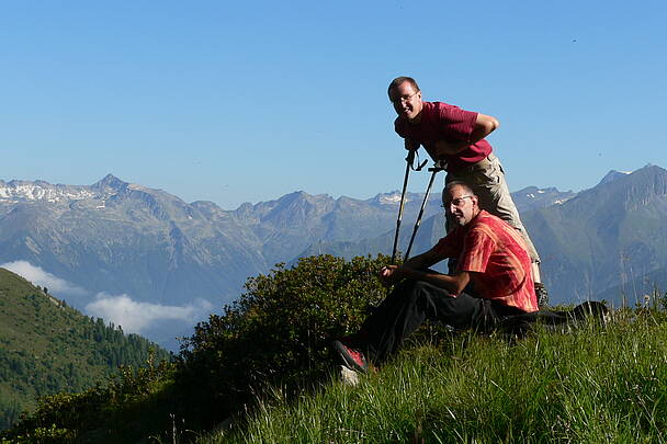 Biobauernhof Auernig Die imposante Bergwelt der Hohen Tauern