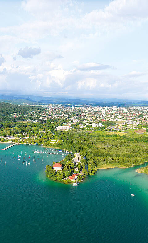 Klagenfurt Luftbild 