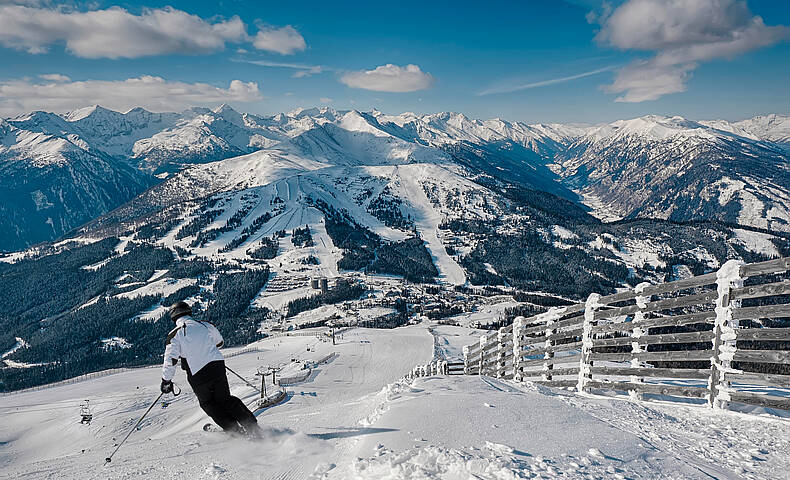 Katschberg_Skifahren mit Panorama Katschberg_Skifahren mit Panorama