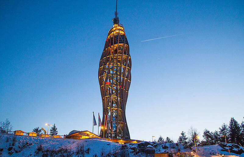 Pyramidenkogel im Winter