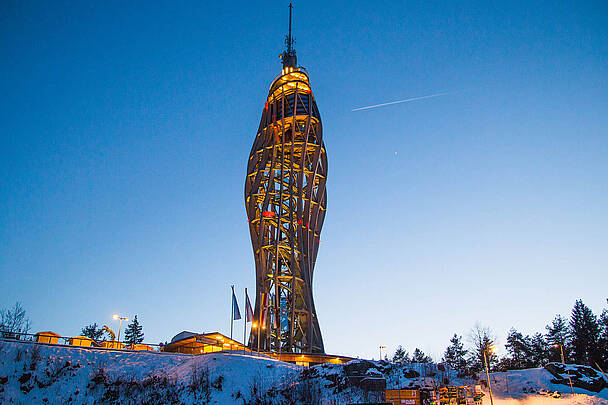 Pyramidenkogel im Winter