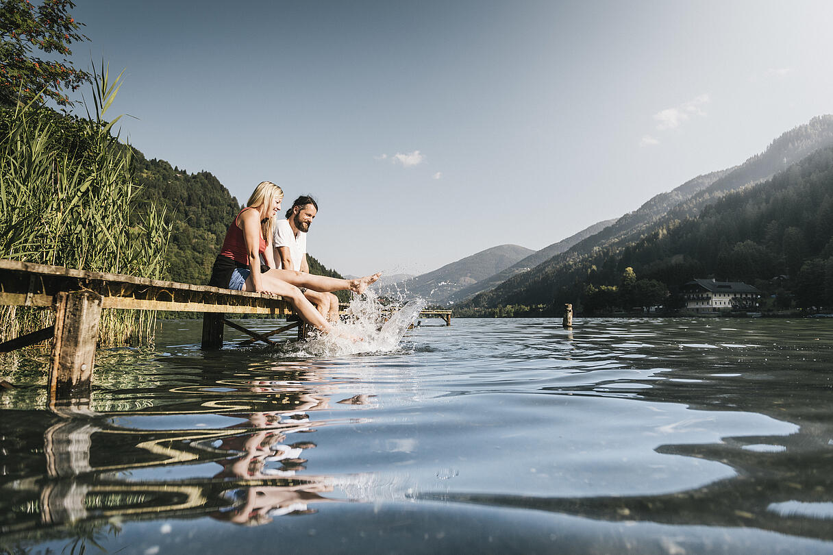 00000062339 Afritzer See Steg 2 Region Villach Tourismus GmbH Stefan Leitner Slow Trail Afritzer See