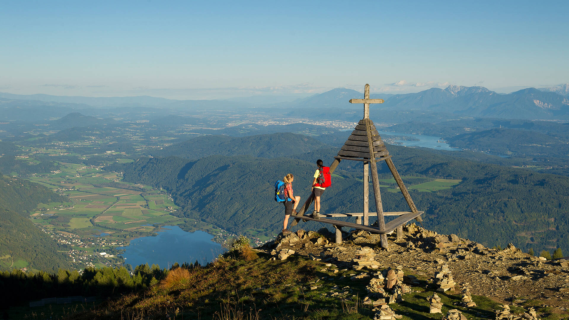 Alpe Adria Trail Gerlitzen Alpe Wetterkreuz