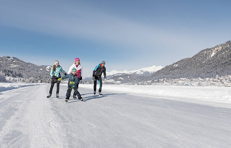 Auf de Kufen am Weissensee