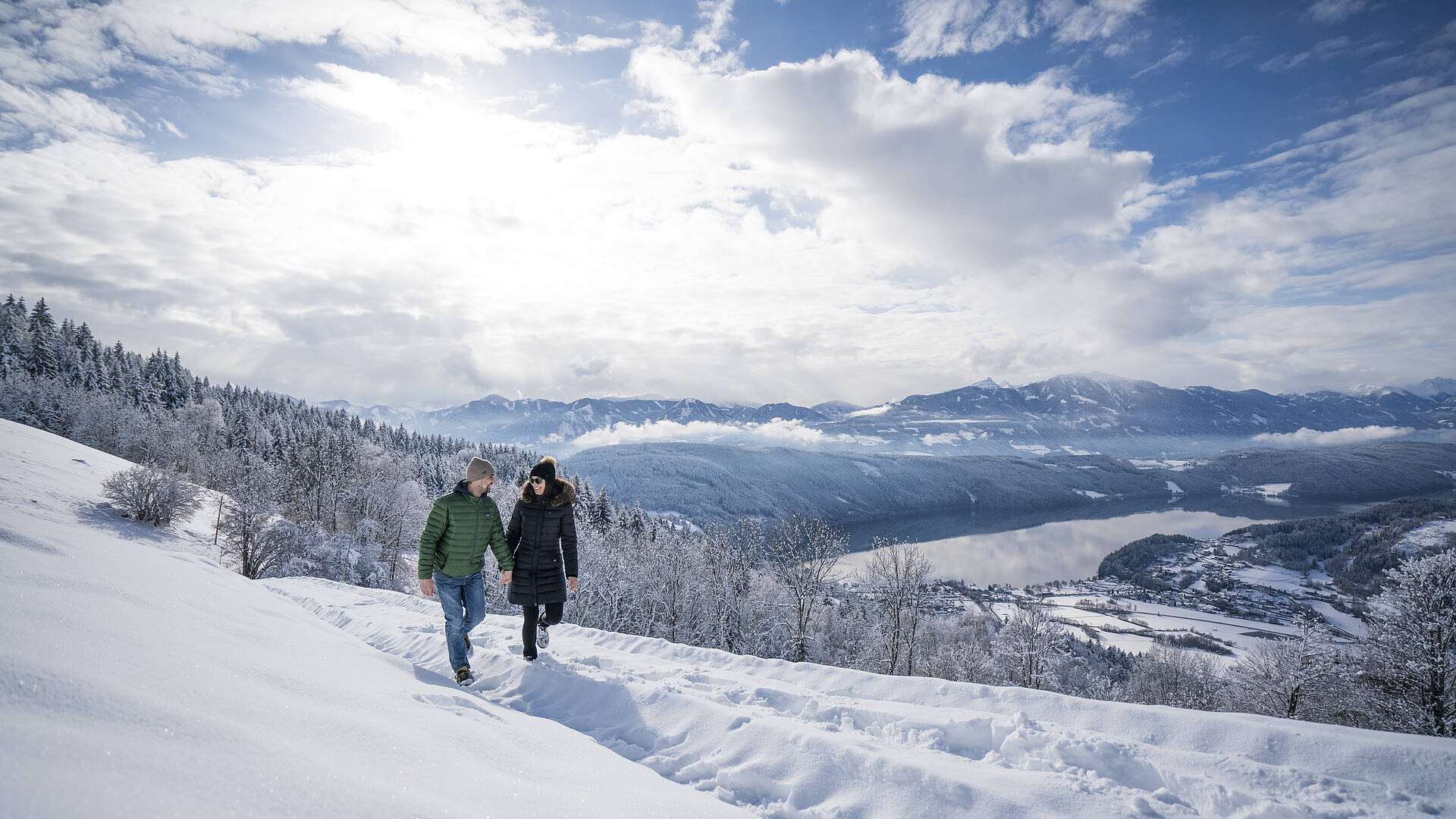 Winter am Millstaettersee