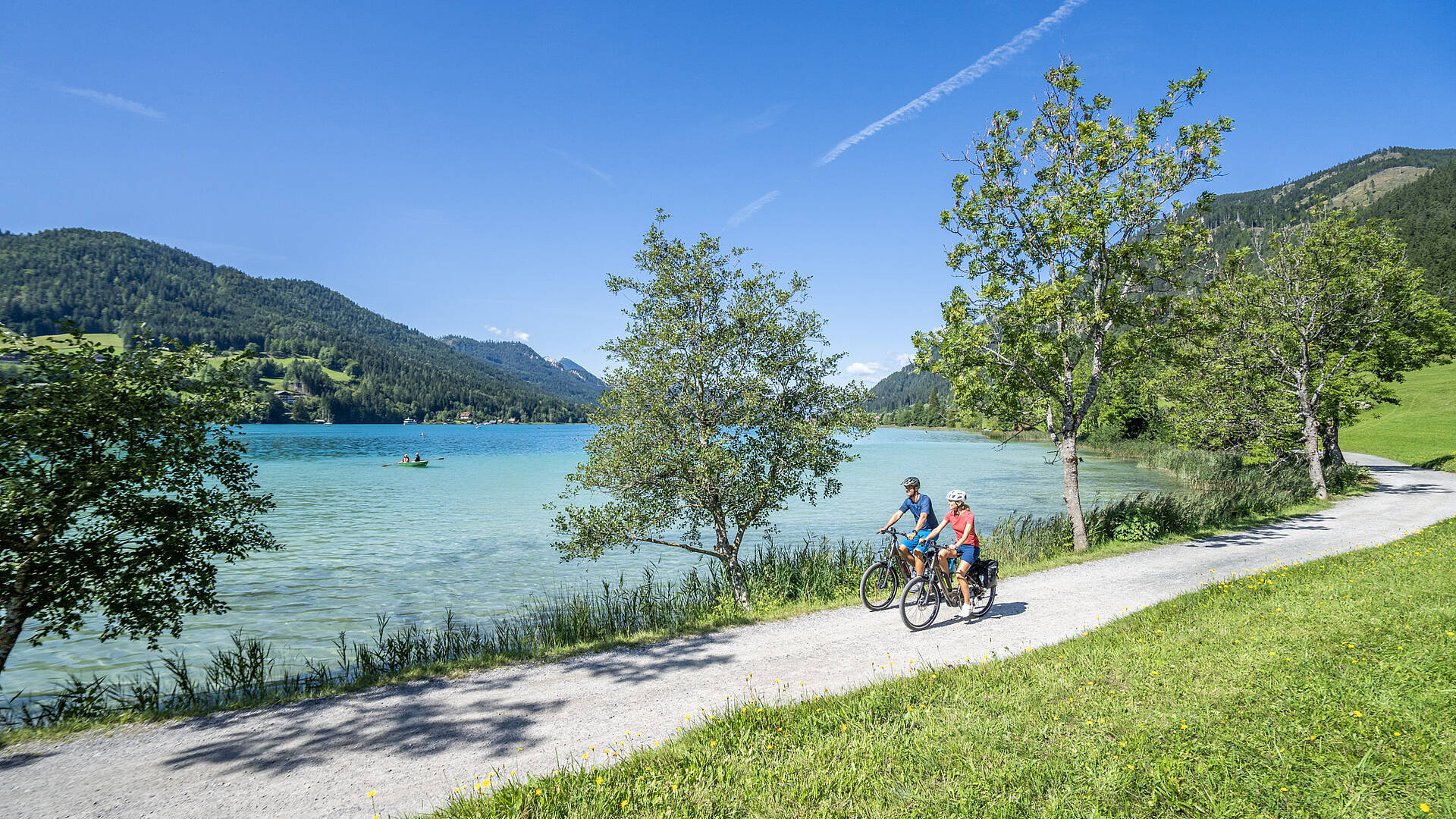 Kärnten Seen-Schleife am Weissensee