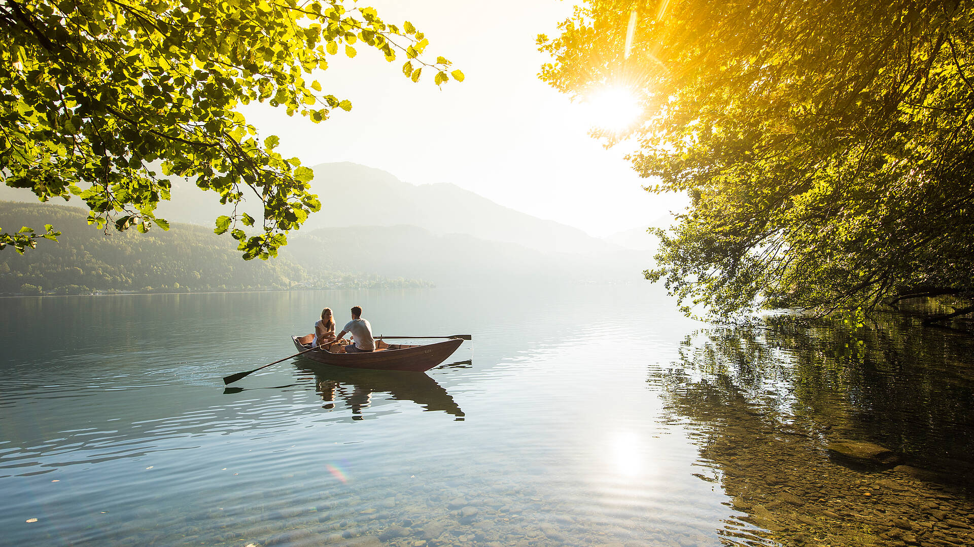 Buchtenwandern am Millstätter See