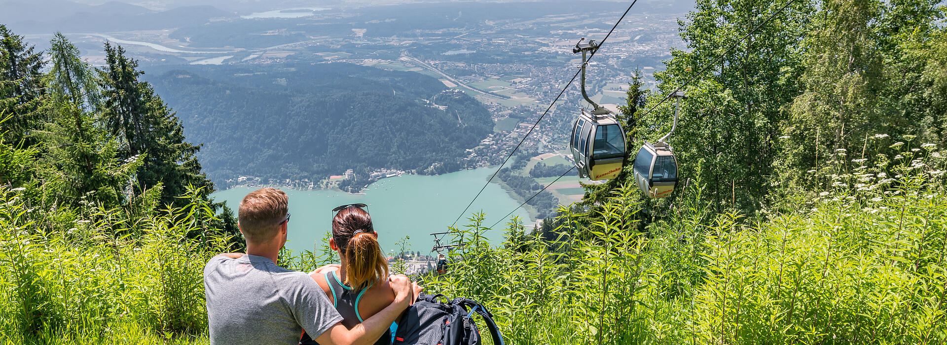 Paerchen auf der Gerlitzen Alpe bei der Bergbahn