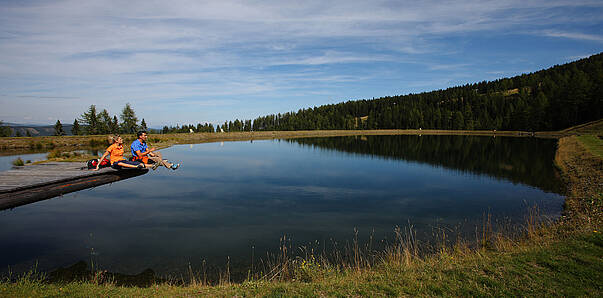 Alpe-Adria-Trail Neugarten Almsee Gerlitzen