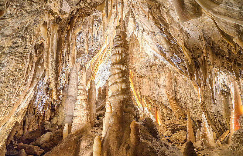 Obir Tropfsteinhöhlen Lange Grotte 