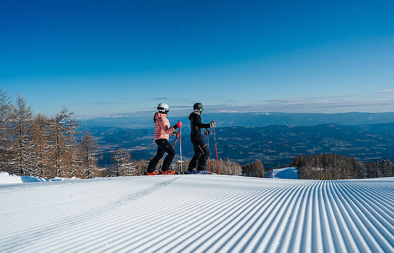 Skigenuss auf der Petzen