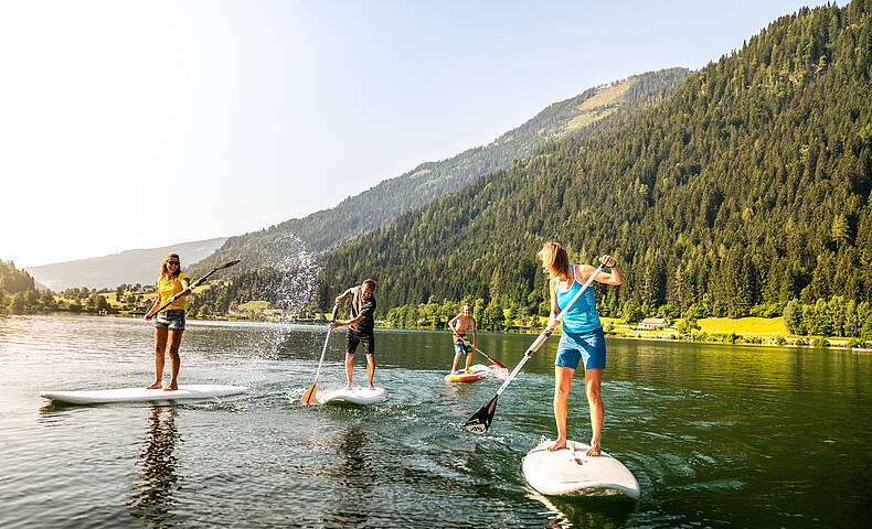 Aktiv Sport Dorf Feld am See Stand-up Paddling